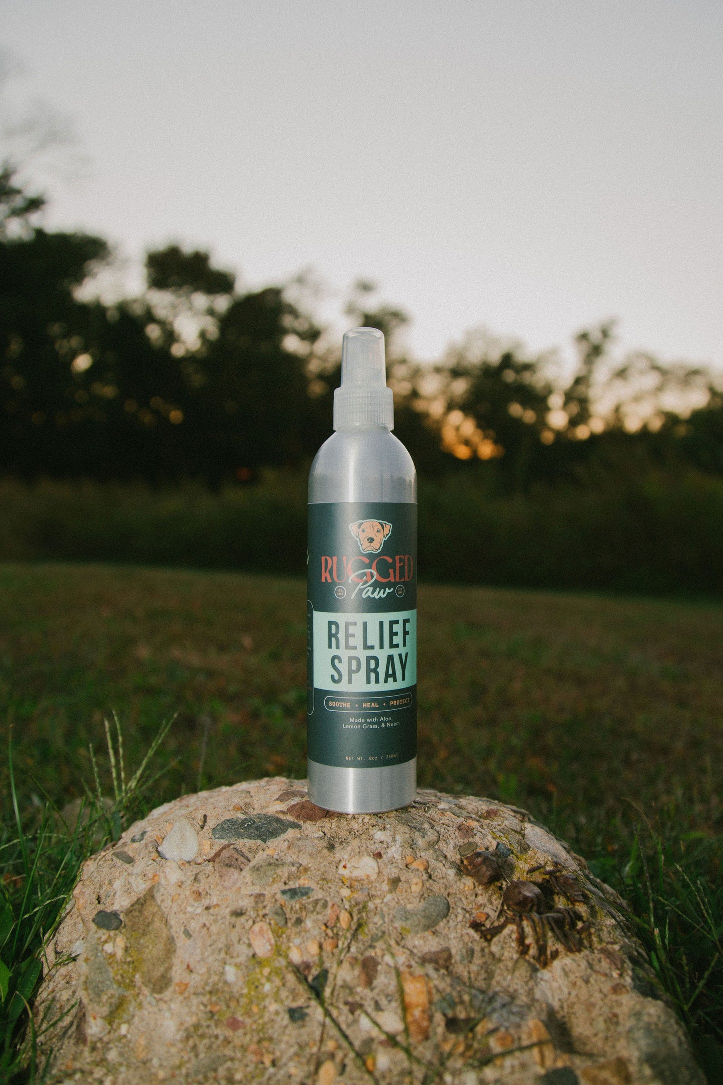 Refreshing All Natural Relief Spray | Rugged Paw